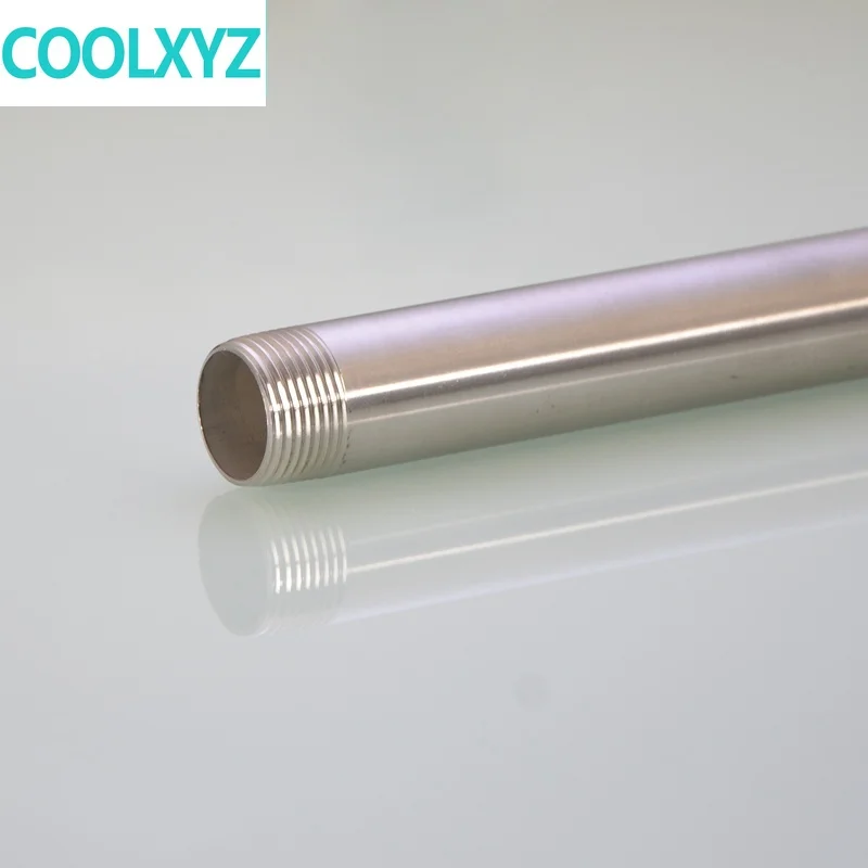 Удлинительная труба из нержавеющей стали 304 1/2 дюйма 3/4 1 дюйм удлиненная наружная