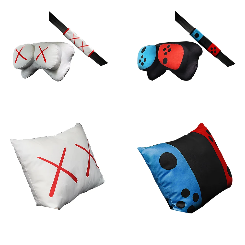 Автомобильная подушка подголовник удобная мягкая легко моющаяся для