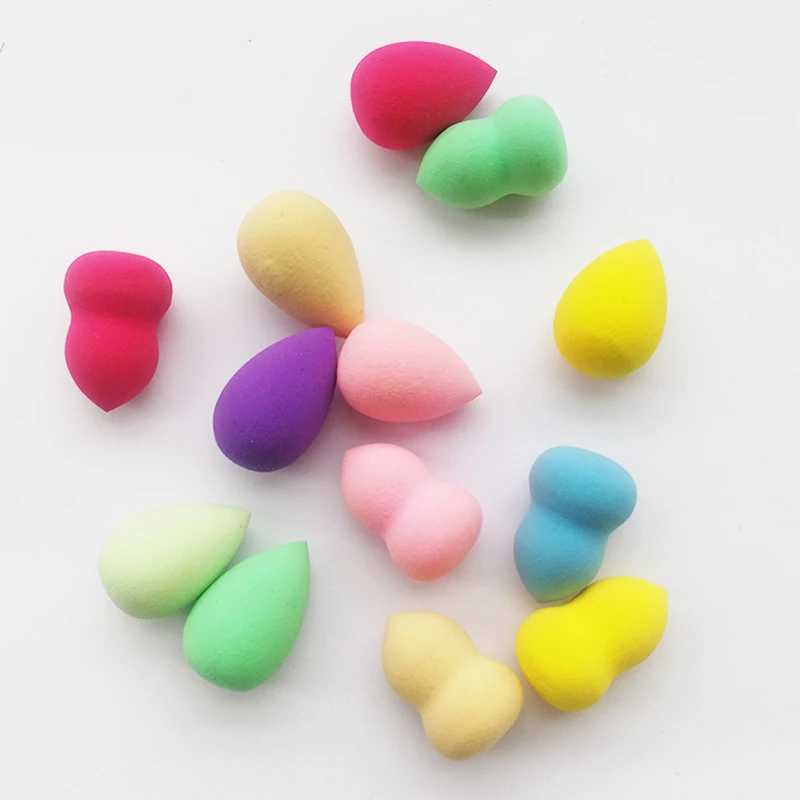 5 Pc Random Color 5 шт макияж основа Губка косметическая пуховка порошок макияж лица Контур Красота Набор инструментов случайный цвет - Цвет: 5 Pc Random Color