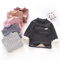 toddler boys plaid shirt for girls fleece lining sweatshirts warm autumn winter long sleeve outfit kids cheap baby clothes