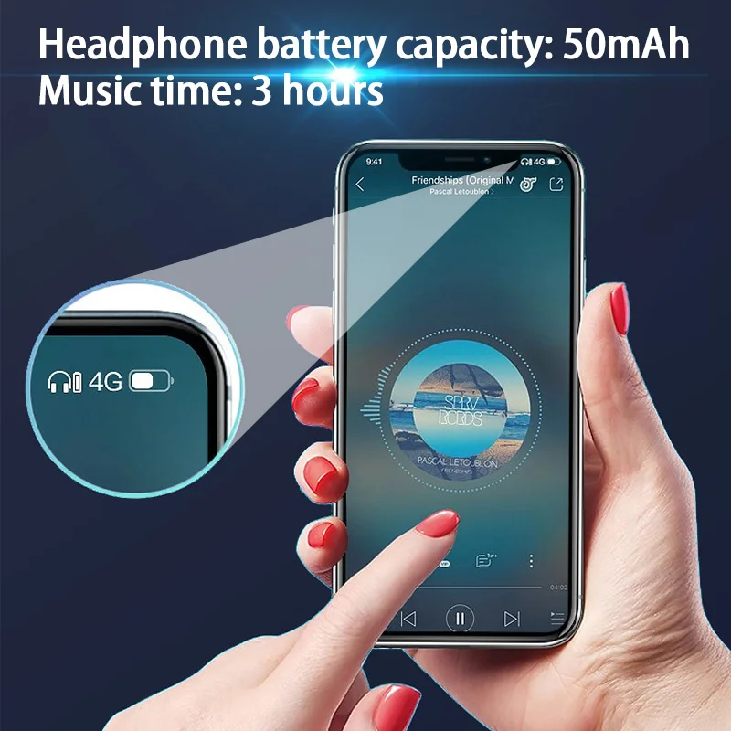 TWS Bluetooth 5 0 наушники беспроводные Кнопка управления стерео наушник свободные руки