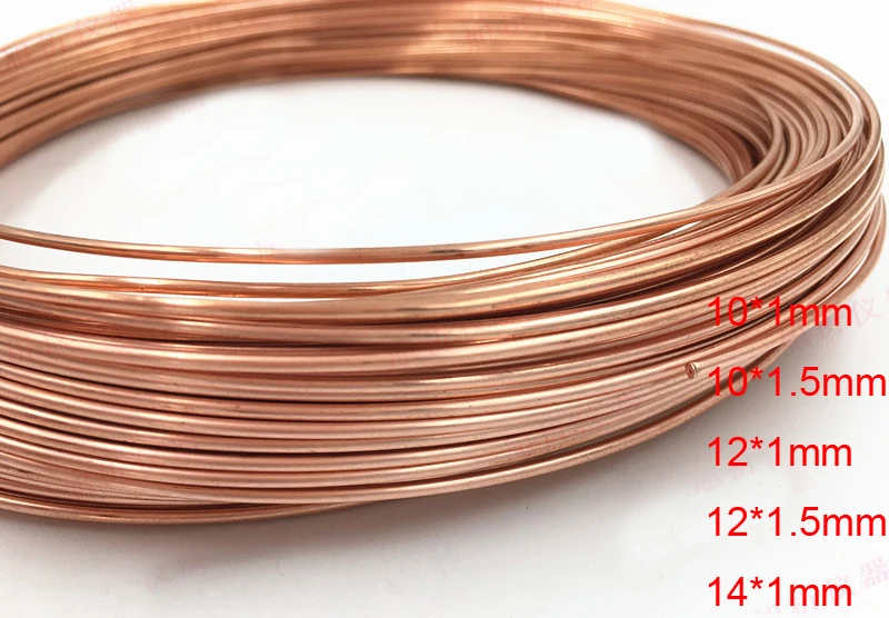Катушка из красной меди для медной катушки гибкая медная трубка прокрутки с