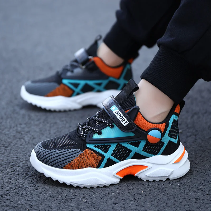 Spring New Style Boy Trendy Sneakers Running Shoes Children Sport Shoes Walking Comfortable Kids Sneakers basket enfant garçon