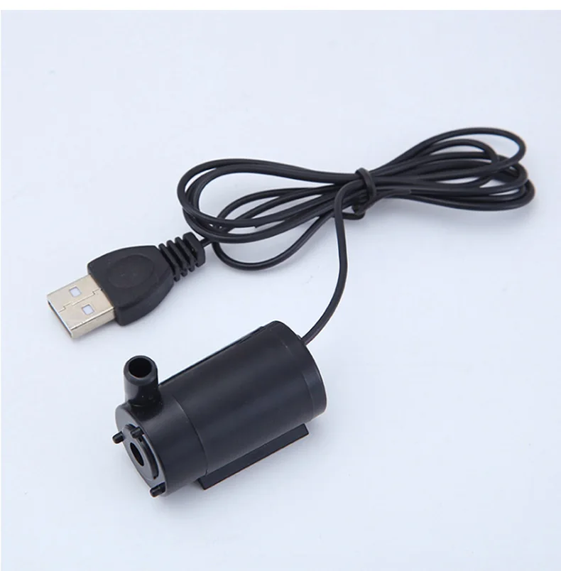 Насос погружной с бесщеточным Мотором 5 В 120 л/ч низким уровнем шума | Обустройство