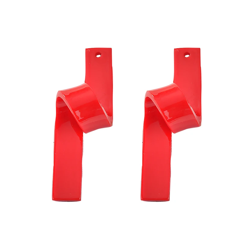 Ins милые и Интересные красные розовые ленты скрученные Акриловые DIY Ювелирные