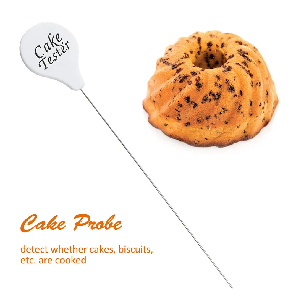 

Cake Tester Probe Reusable Stainless Steel Cake Testing Needle Sticks For Bread Biscuit Muffin Pancake Kitchen Tools & Gadgets