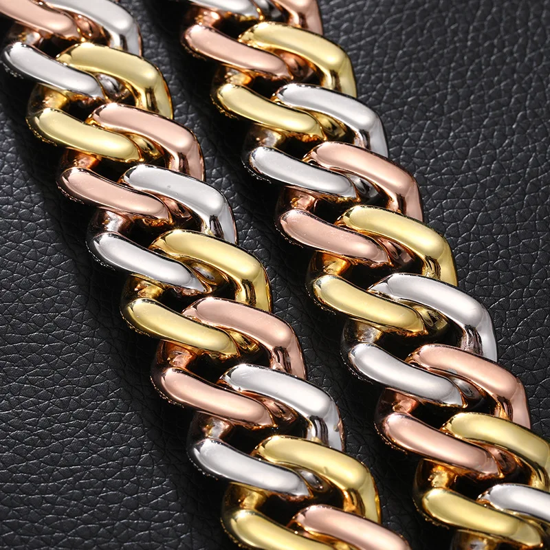 20mm Moissanite Necklace S925 Silver Miami Cuban Link Iced Out Necklaces Real Diamond Jewelry For Men Women High-End Jewelry GRA