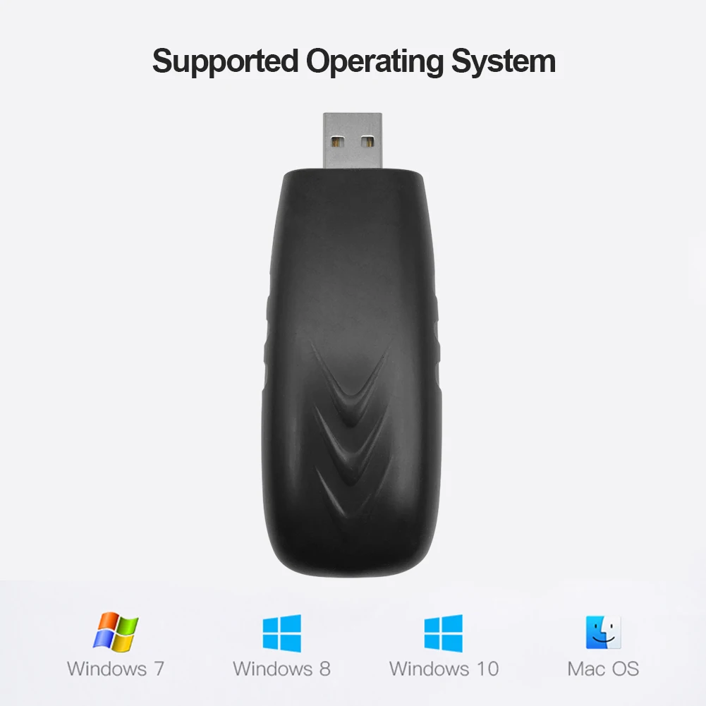 

Беспроводной Wi-Fi адаптер 1200 Мбит/с, двухдиапазонный сетевой USB-роутер 2,4/5 ГГц для дома и улицы, беспроводной роутер для ПК и ноутбука