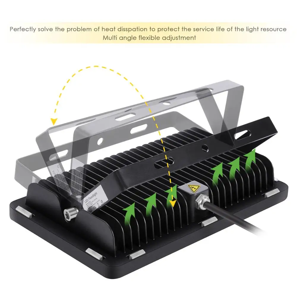 Светодиодный прожектор мощностью 10 Вт 20 30 50 ручная сборка 100W 150 RGB напольный
