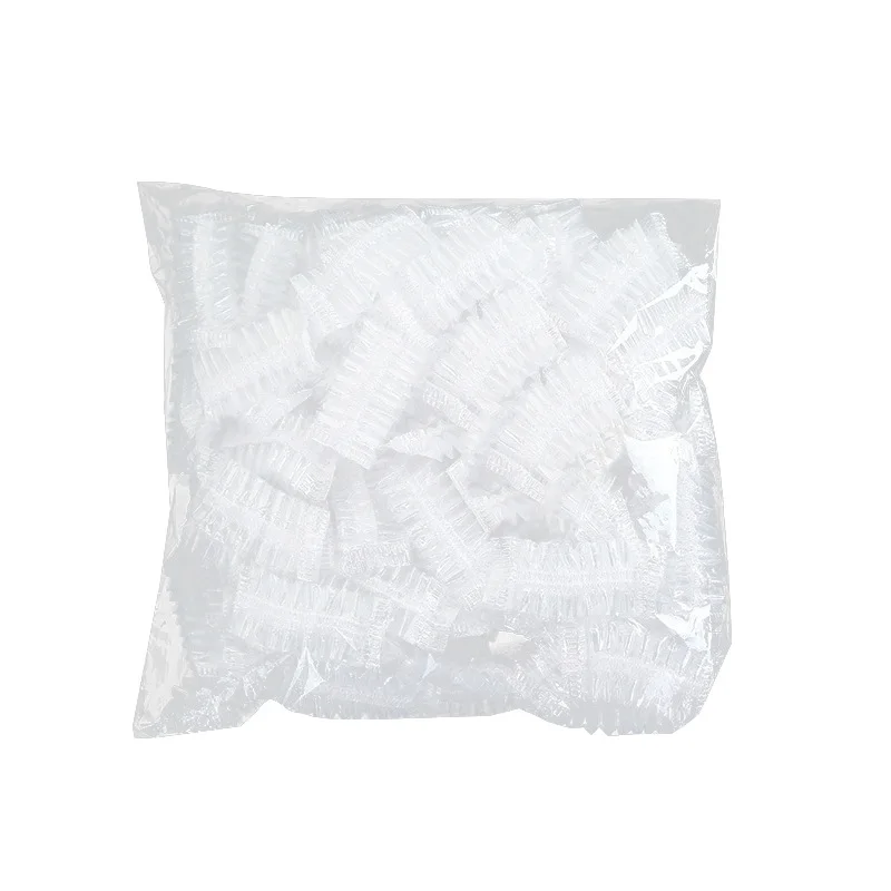 100 шт Одноразовые парикмахерские наушники для салона прозрачный чехол ушей