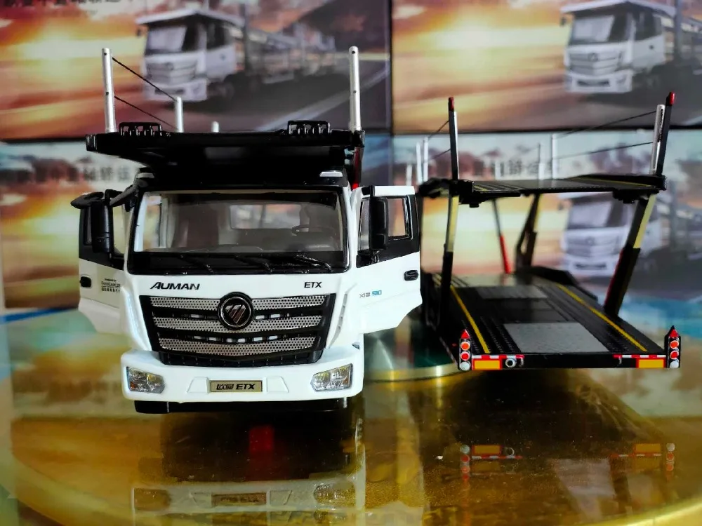 Оригинальный 1:36 литье под давлением модель для Foton Daimler Auman средний мост