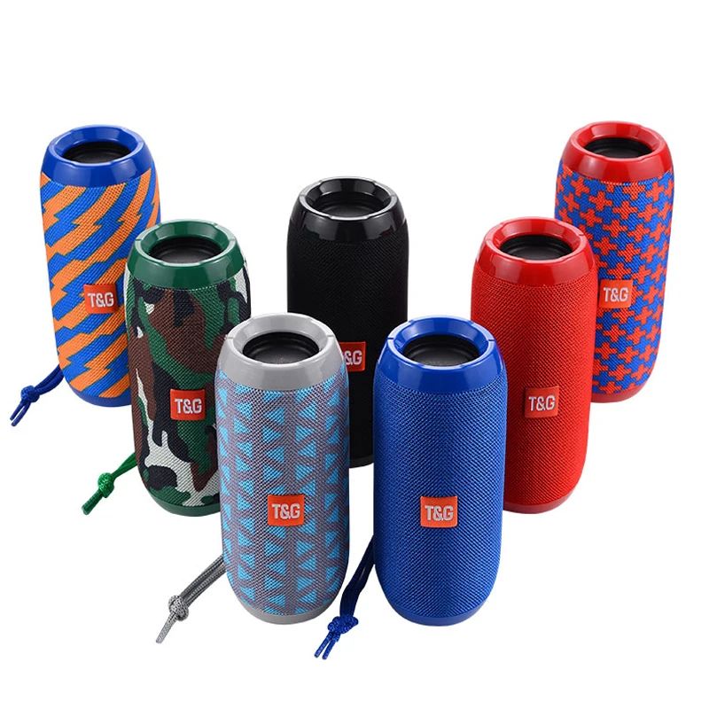 

Portable Speaker Bluetooth-compatiple Speaker Wireless Bass Column Waterproof Outdoor USB Speaker Support TF Card Speaker