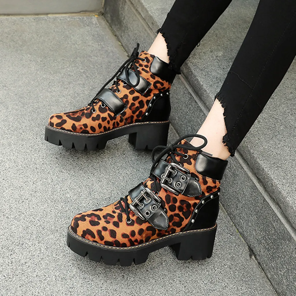 SAGACE/Женские повседневные ковбойские ботинки на квадратном каблуке с острым