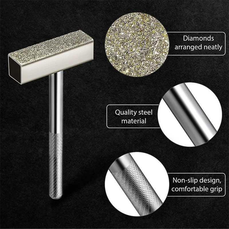 3 Pcs Diamond Grinding Disc Wheel Stone Dresser Tool Dressing Bench Grinder for Truing Deburring Wheels | Инструменты
