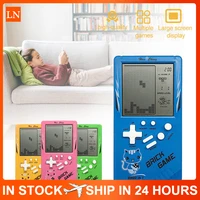 3 5 inches large screen brick game console handheld classic nostalgic decompression toy i miss my childhood game console tetris