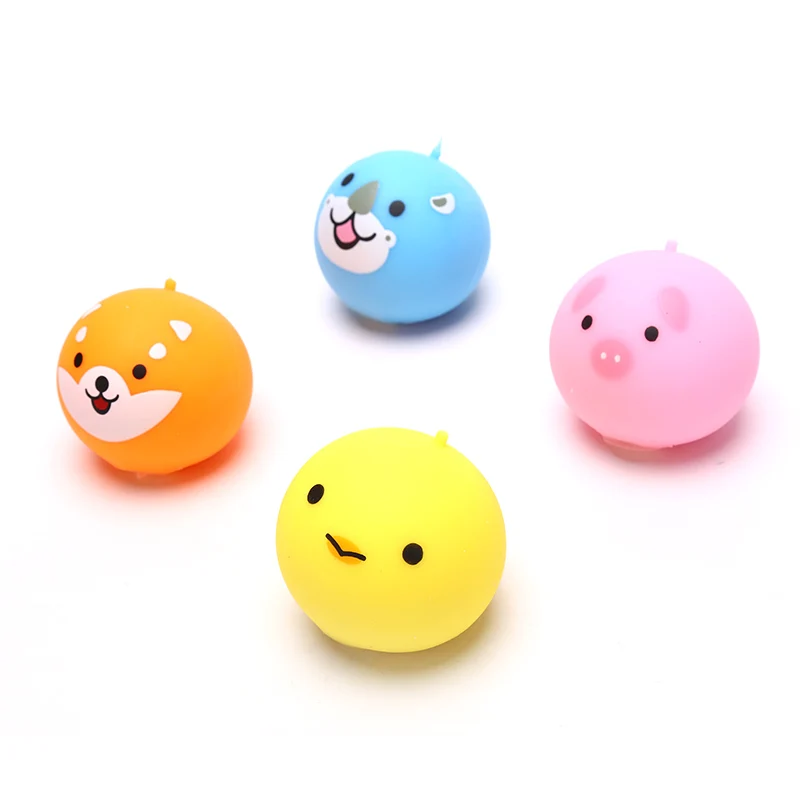 

Wall Balls Anti Stress Globbels Sticky Ball Corgi Chicken Pig Decompression