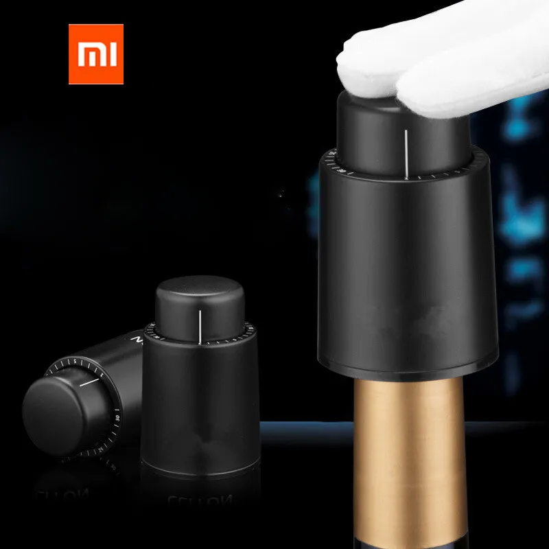 XIAOMI Mijia пластиковая вакуумная пробка для бутылки вина герметичная хранения с