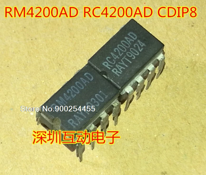 

RM4200AD RC4200AD CDIP-8