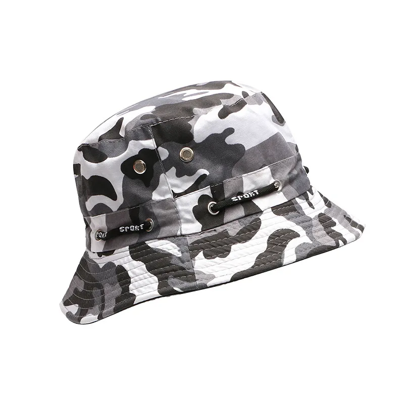 

Ins Fashion Bucket Hat Women Classic Camouflage Bucket Hat Sun Hat Unisex Beach Hats Travel Hats Cotton Fishing Hunting Cap