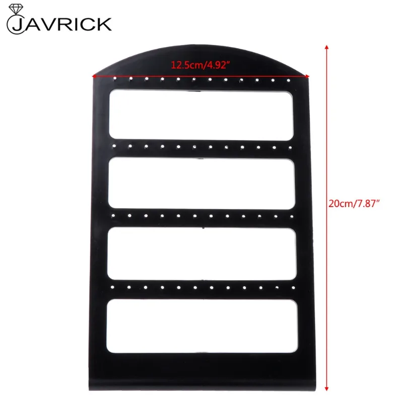 

Earrings Ear Studs Display Rack Stand Jewelry Showcase Organizer Holder 48 Holes