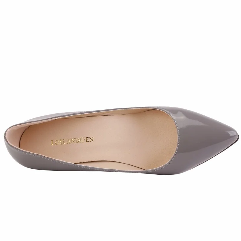 Женские туфли на высоком каблуке LOSLANDIFEN туфли-лодочки с острым носком свадебные