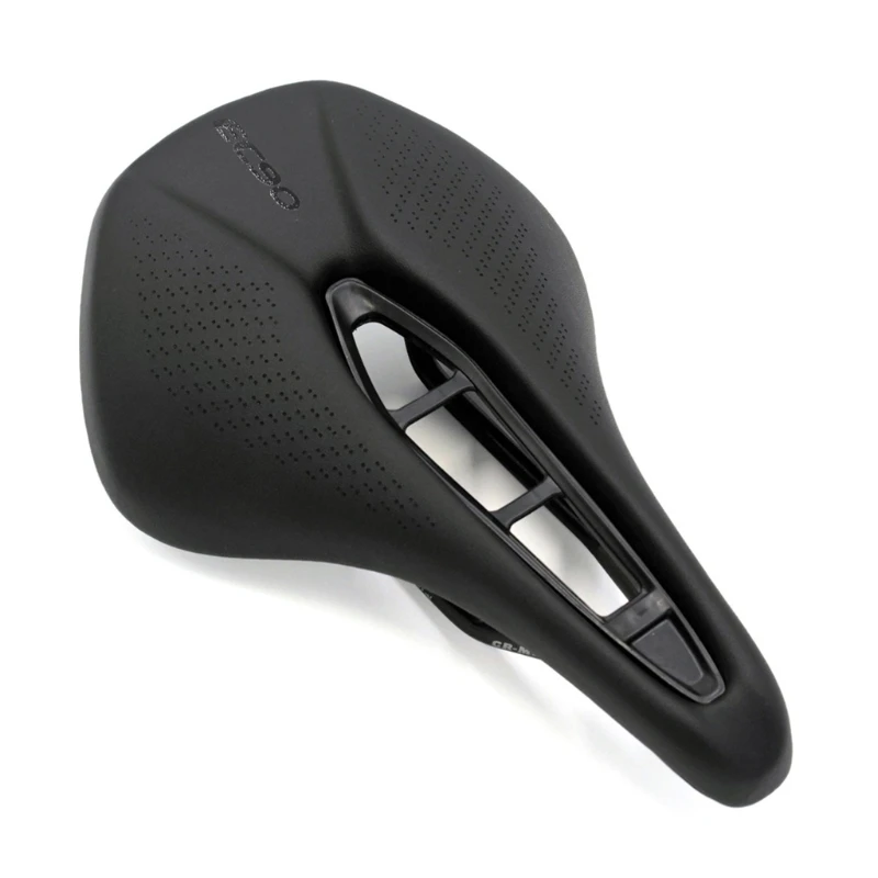 

Breathable Bike Seat Comfort Silicone Cushion Saddle, Bicycle Saddle Cycling Seat EVO Leather Surface Silica Fille