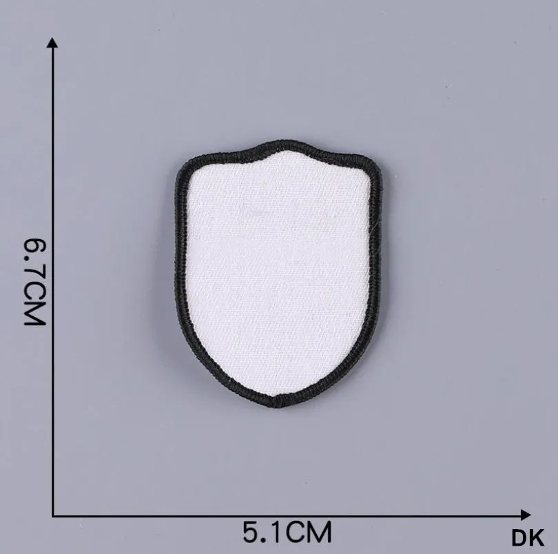 10 шт. пустые нашивки подходящие для горячей передачи утюга аппликация из ткани