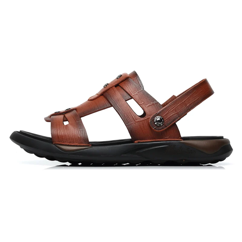 

Дышащая обувь; jelly; Большие слипоны; em masculino sandale; 39; Мужская Резиновая обувь; couro mountain on vietnam; Удобная обувь из натуральной кожи в римском стиле