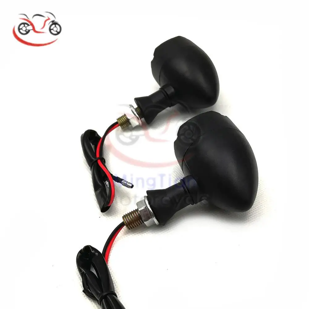 for Harley Dyna Chopper Cafe Racing Super Glide Custom Bike and motorcycle turn signals signal light night lights fog |