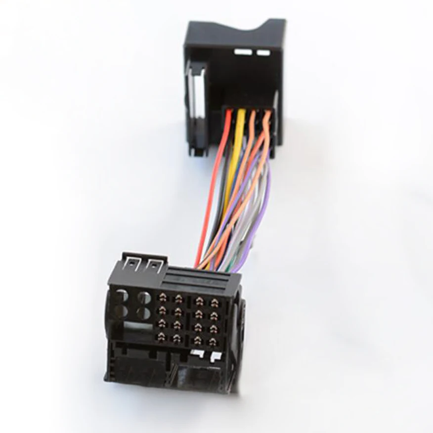 Biurlink автомобильное радио полный провод 40-контактный разъем ISO для BenzVolkswagen RCD510 RCD310