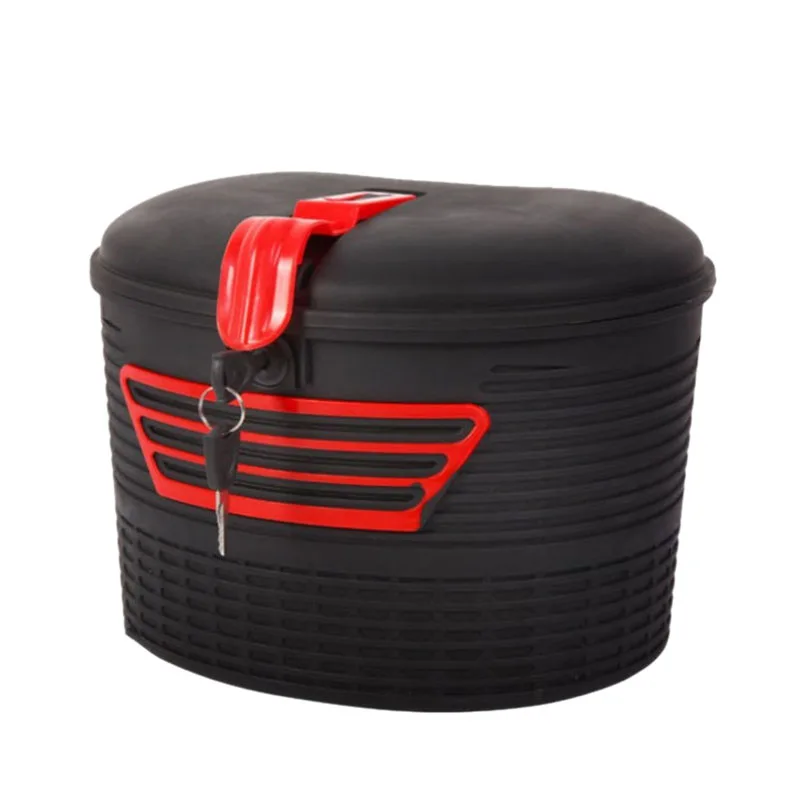 Electric Scooter Storage Front Rear Carrying Basket with Lock for Foldable E-Bike Xiaomi M365 | Спорт и развлечения