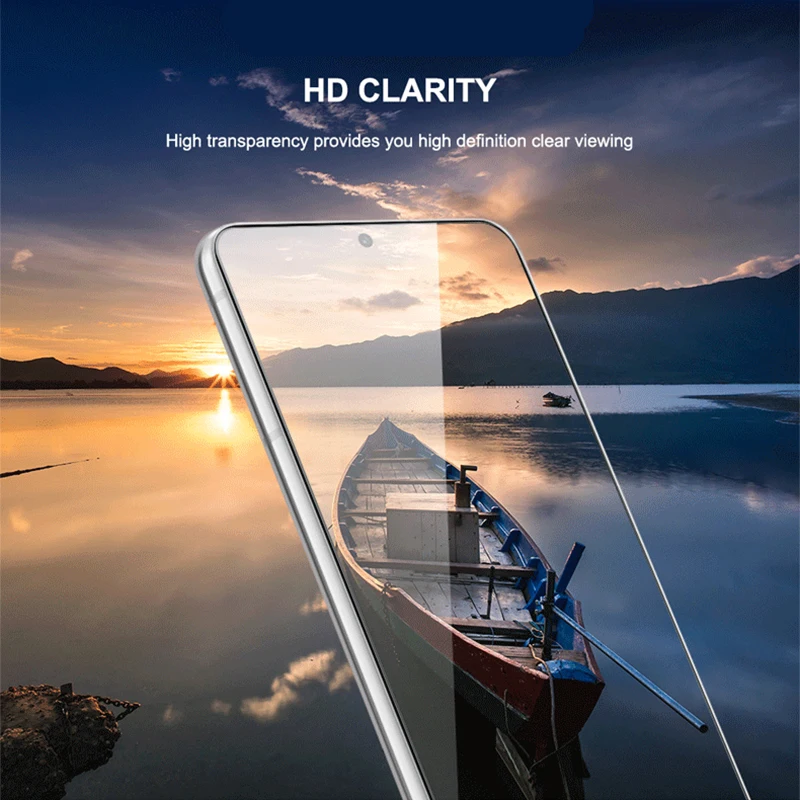 

UGI Full Cover UV Tempered Glass Transparent Screen Protectors For Samsung Galaxy S21 Plus Ultra Liquid Glue Front Film
