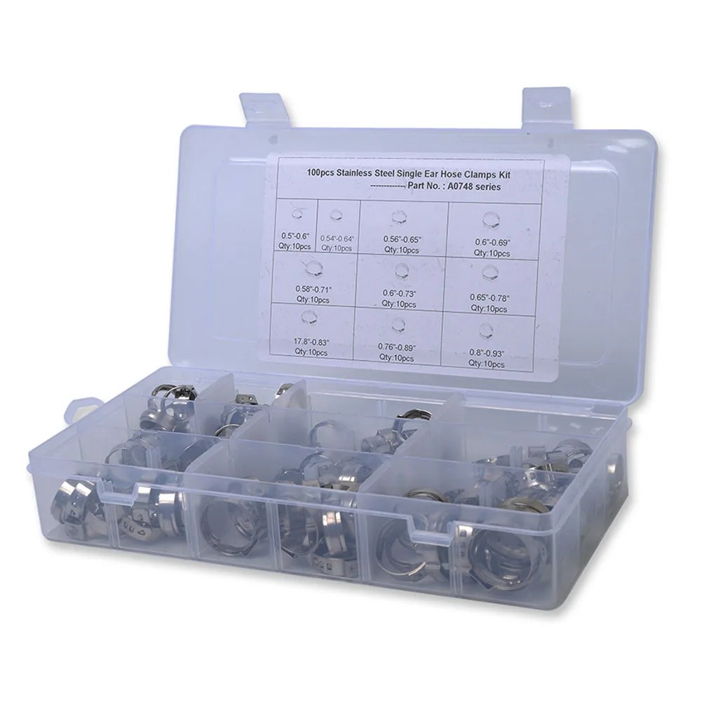 100 шт многоразмерные автомобильные аксессуары фиксированный инструмент