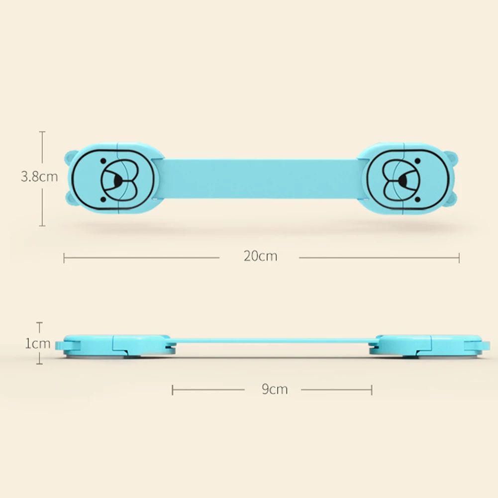

New Child Safety Cabinet Lock Baby Proof Security Protector Drawer Door Cabinet Lock Plastic Protection Kids Safety Door Lock