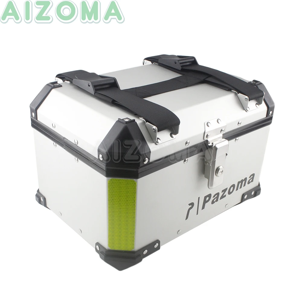 Алюминиевый Чехол для мотоцикла 72L sidecase Pannier + 36L Topbox универсальный BMW Suzuki GSXR Yamaha FZ