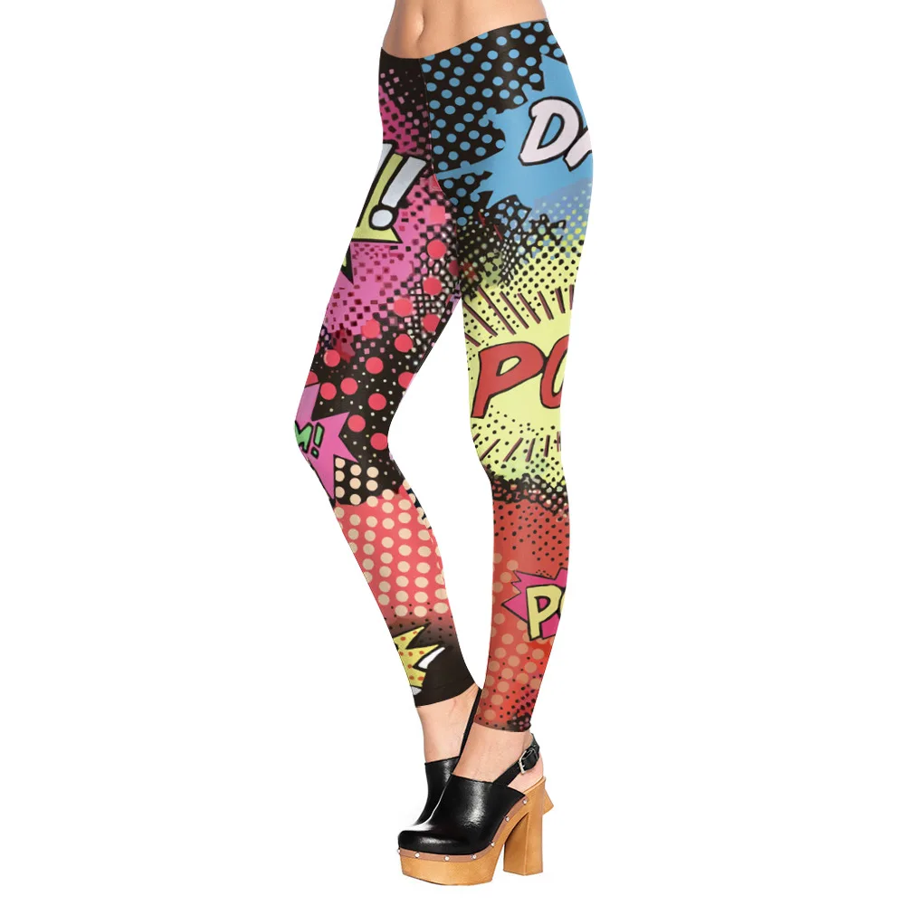 

New Sexy Ice Snow Princess 3D Prints Women Girls Elastic Fitness Gym Sport Workout Leggings Yoga Pants Dropshipping Sweatpants