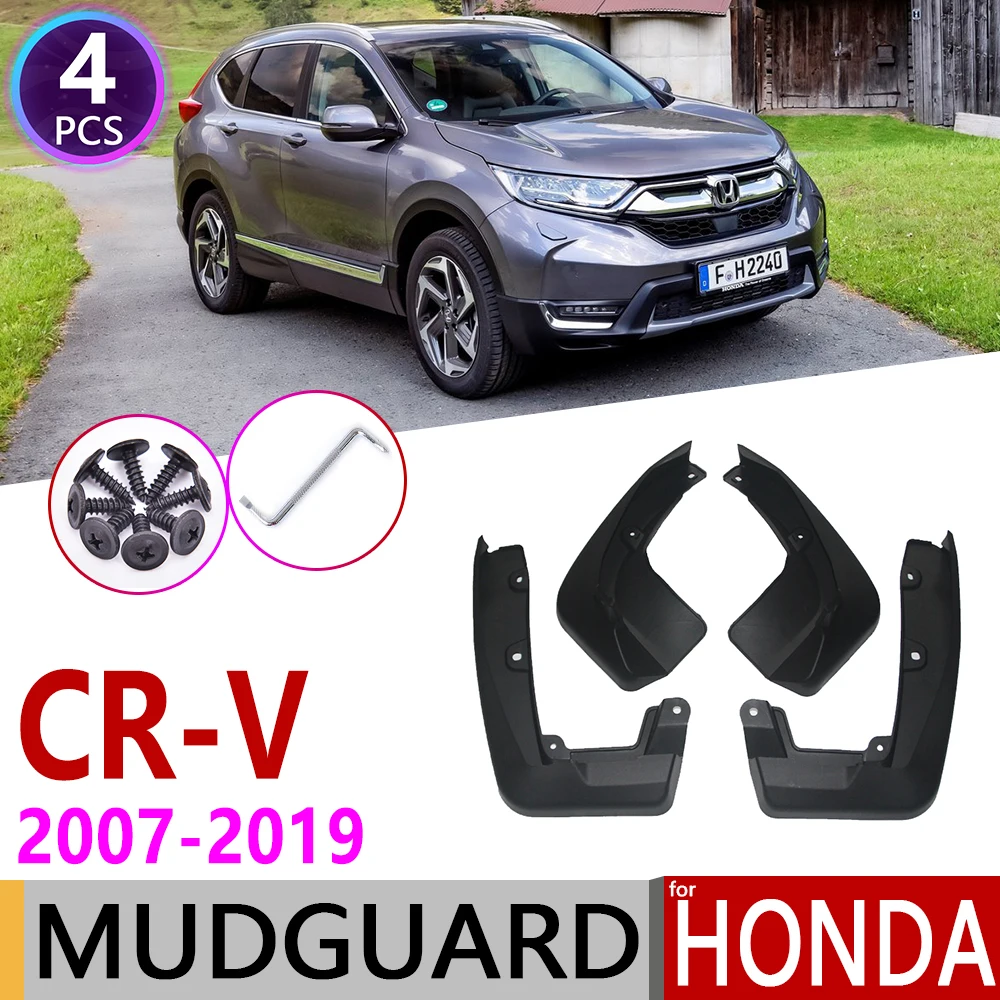 Брызговик для Honda CR V 2007 ~ 2019 CRV Fender брызговик закрылки аксессуары брызговиков 2008 2009