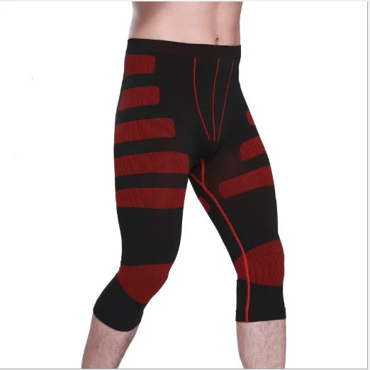 

Control Body Shapers Strong Shaping Underwear Shorts Men High Waist Trainer Slimming Pants Leggings Knee Pads Compression