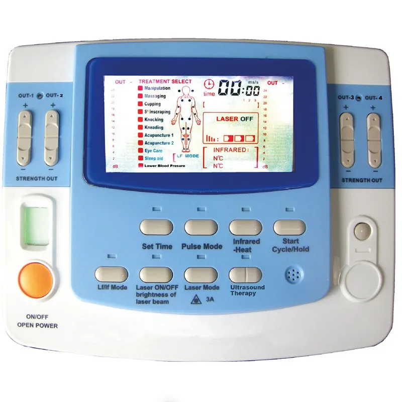 

EA-VF29 Ultrasound Physiotherapy Machine - Integrated with TENS Acupuncture and Advanced Laser Therapy Device for Comprehensive