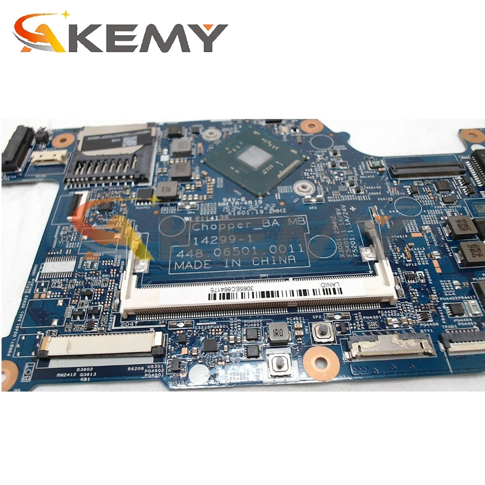 

For Acer R3-131T-C28S R3-131T Laptop motherboard With SR29H N3050 DDR3 14299-1 448.06501.0011 Mainboard 100% Fully Tested