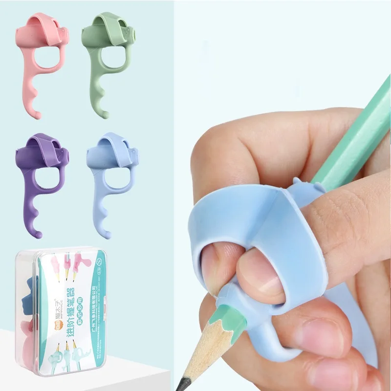 

Pencils Handle Color Random Right Hand Helps Children Learn Holding Pen And Writing Posture Correction Magic Fits Pencil Soft