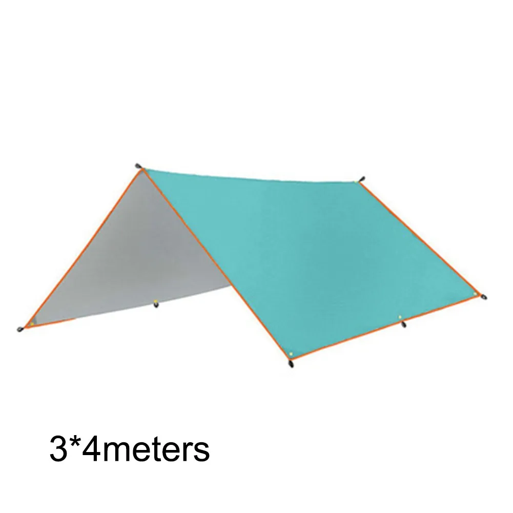 

1pc Camping Tent Tarp Waterproof Hammocks Rain Fly Shelter Canopy Sun Shade Shelter Outdoor Awning Multi-function