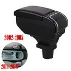 Автомобильный ящик для хранения с подлокотником для хэтчбека Toyota Yaris Vitz 1998-2005, консоль для хранения, подлокотник 2004 2003 2002 2001 2000