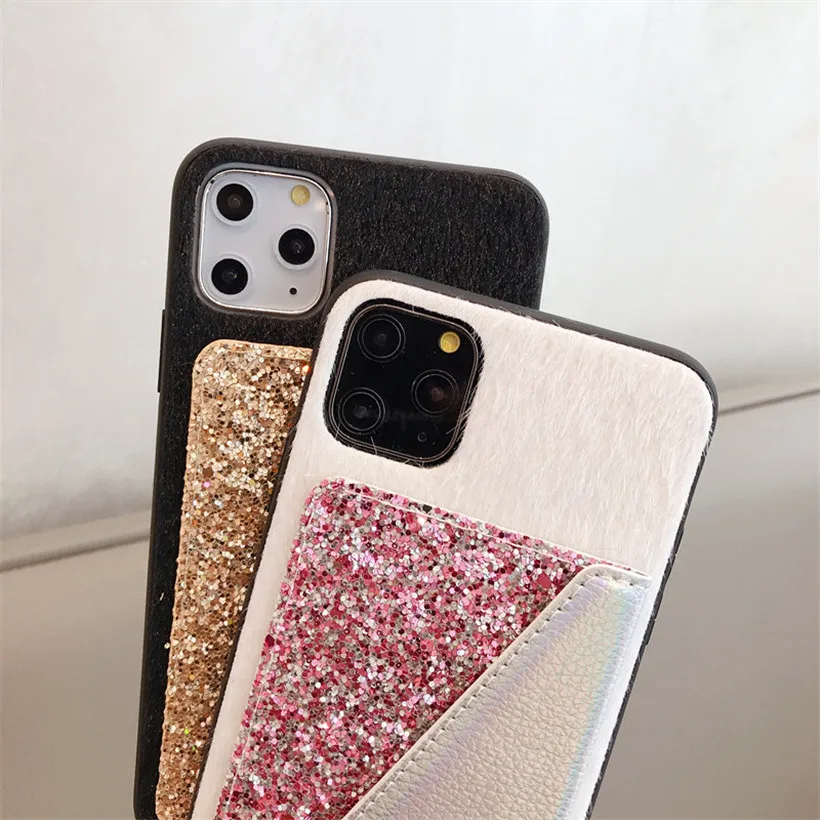 Меховые Плюшевые чехол для OPPO R17 Pro R11S R11 R9S R9 плюс F11 F9 F7 F5 жесткий держатель карт