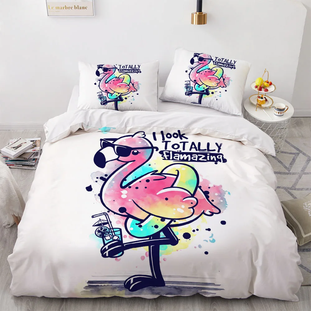 Комплект постельного белья с 3D рисунком комплект пододеяльником одеяло