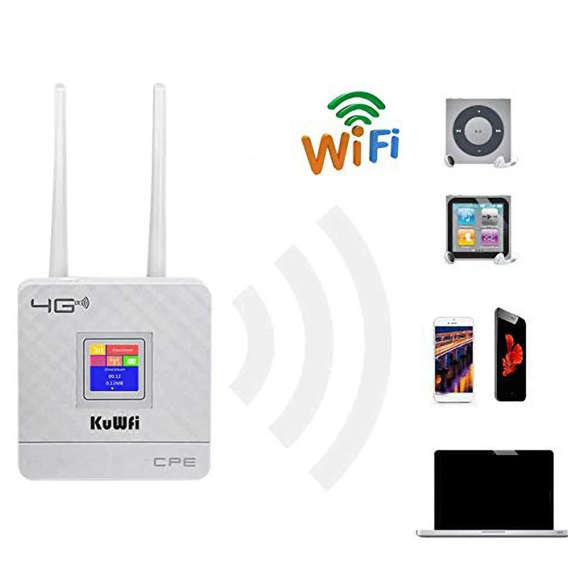 cpe903 4g wireless router with sim slot surveillance enterprise wireless to wired portable wifi for homeofficeeu plug free global shipping
