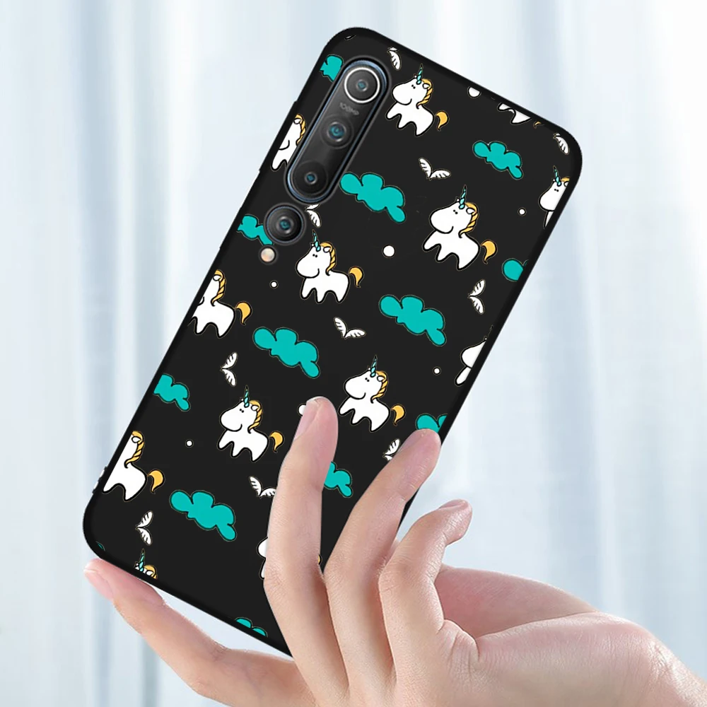 

Cute Unicorn Case For Xiaomi Redmi Note 10 9 8 7 9T 8T Pro MAX 9A K40 MI Note 11 10 9 T Pro SE F3 X3 Soft TPU Phone Back Fundas
