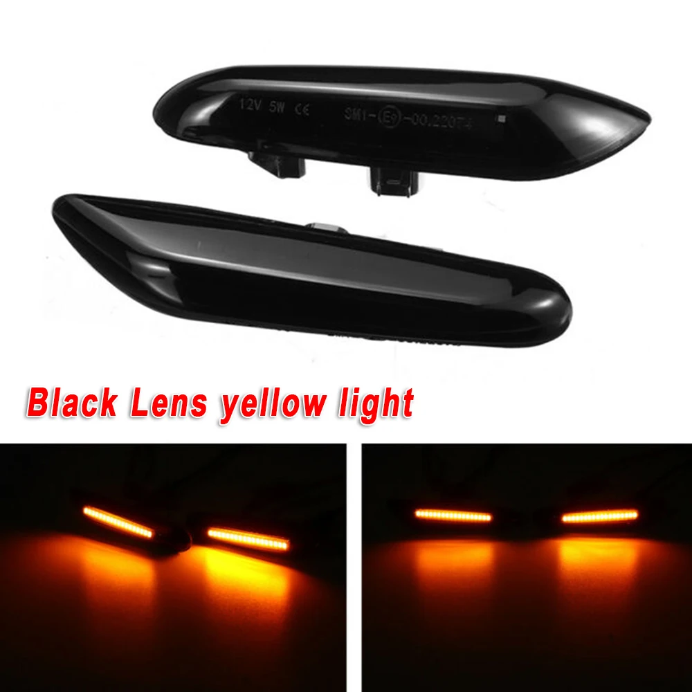 Боковой маркер повторитель поворота светодиодные индикаторы лампы 5 Вт для BMW E82