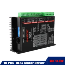 10 шт. NEMA23 CNC VDC 20 50V одноосный 4A HBS57 шаговый двигатель драйверы