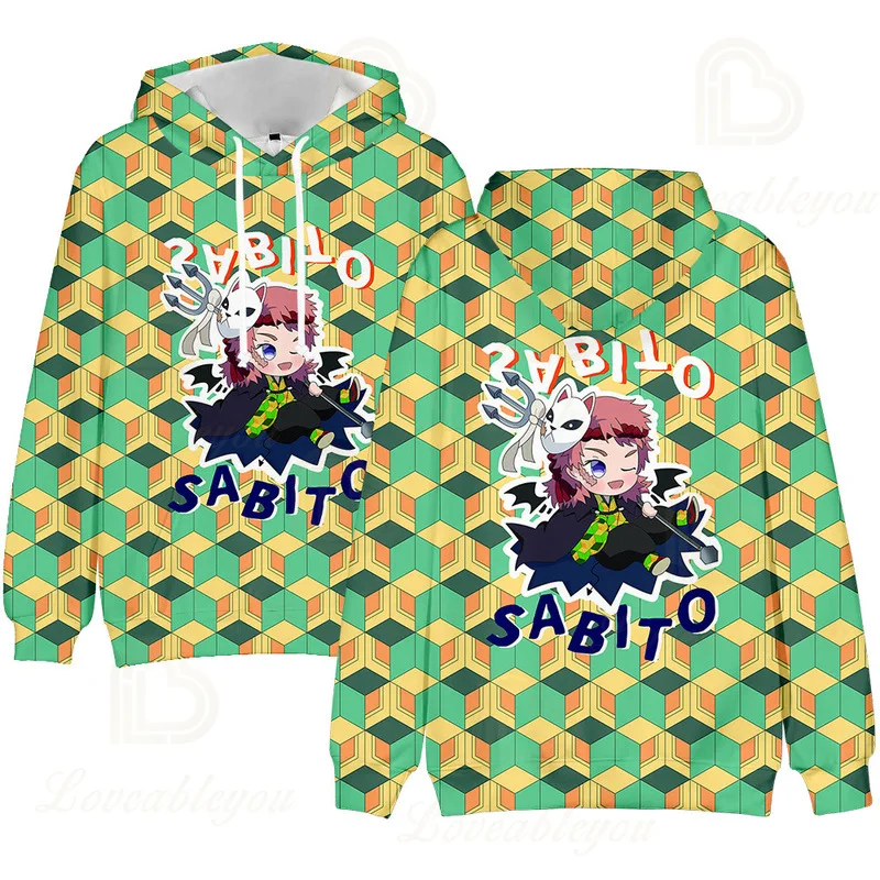 

Halloween Demon Slayer 3D Hooded Sweatshirt for Adults Children Spring Autumn Hoodies Unisex Pullover Support Wholesale Dropship